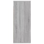 Armario de pared madera contrachapada gris Sonoma 80x33x80 cm de vidaXL, Aparadores - Ref: Foro24-816598, Precio: 65,98 €, De...