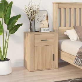 Sonoma oak plywood nightstand 50x36x60 cm by vidaXL, Nightstands - Ref: Foro24-816723, Price: 72,03 €, Discount: %