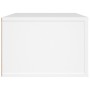 Mueble de TV colgante madera contrachapada blanco 80x36x25 cm de vidaXL, Muebles TV - Ref: Foro24-816832, Precio: 39,06 €, De...