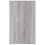 Mesita de noche madera contrachapada gris Sonoma 50x36x60 cm de vidaXL, Mesitas de noche - Ref: Foro24-816718, Precio: 75,38 ...