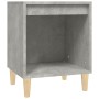 Gray concrete bedside table 40x35x50 cm by vidaXL, Nightstands - Ref: Foro24-821866, Price: 31,00 €, Discount: %