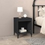 Black nightstand 40x35x50 cm by vidaXL, Nightstands - Ref: Foro24-821876, Price: 32,56 €, Discount: %