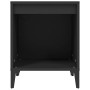 Black nightstand 40x35x50 cm by vidaXL, Nightstands - Ref: Foro24-821876, Price: 32,56 €, Discount: %