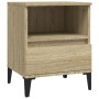 Sonoma oak nightstand 40x35x50 cm by vidaXL, Closets and storage - Ref: Foro24-821816, Price: 50,72 €, Discount: %