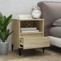 Sonoma oak nightstand 40x35x50 cm by vidaXL, Closets and storage - Ref: Foro24-821816, Price: 50,72 €, Discount: %