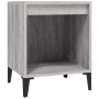 Mesita de noche gris Sonoma 40x35x50 cm de vidaXL, Mesitas de noche - Ref: Foro24-821886, Precio: 28,93 €, Descuento: %