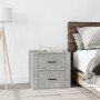 Concrete gray bedside table 50x39x47 cm by vidaXL, Lockers and storage cabinets - Ref: Foro24-816708, Price: 46,99 €, Discoun...