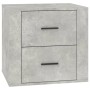 Concrete gray bedside table 50x39x47 cm by vidaXL, Lockers and storage cabinets - Ref: Foro24-816708, Price: 46,99 €, Discoun...