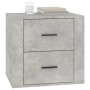 Concrete gray bedside table 50x39x47 cm by vidaXL, Lockers and storage cabinets - Ref: Foro24-816708, Price: 46,99 €, Discoun...