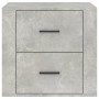 Concrete gray bedside table 50x39x47 cm by vidaXL, Lockers and storage cabinets - Ref: Foro24-816708, Price: 46,99 €, Discoun...