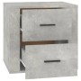 Concrete gray bedside table 50x39x47 cm by vidaXL, Lockers and storage cabinets - Ref: Foro24-816708, Price: 46,99 €, Discoun...