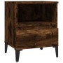 Nightstands 2 units smoked oak 40x35x50 cm by vidaXL, Closets and storage - Ref: Foro24-821821, Price: 71,24 €, Discount: %