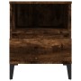 Nightstands 2 units smoked oak 40x35x50 cm by vidaXL, Closets and storage - Ref: Foro24-821821, Price: 71,24 €, Discount: %