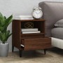 Nightstands 2 units brown oak 40x35x50 cm by vidaXL, Closets and storage - Ref: Foro24-821825, Price: 90,79 €, Discount: %