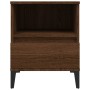 Nightstands 2 units brown oak 40x35x50 cm by vidaXL, Closets and storage - Ref: Foro24-821825, Price: 90,79 €, Discount: %