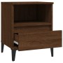 Nightstands 2 units brown oak 40x35x50 cm by vidaXL, Closets and storage - Ref: Foro24-821825, Price: 90,79 €, Discount: %