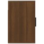 Brown oak wall bedside table 50x30x47 cm by vidaXL, Nightstands - Ref: Foro24-816878, Price: 36,99 €, Discount: %