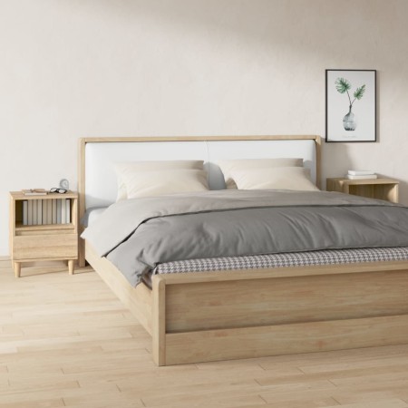 Nightstands 2 units Sonoma oak 40x35x50 cm by vidaXL, Nightstands - Ref: Foro24-821801, Price: 83,53 €, Discount: %