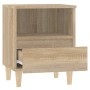 Nightstands 2 units Sonoma oak 40x35x50 cm by vidaXL, Nightstands - Ref: Foro24-821801, Price: 83,53 €, Discount: %