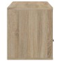 Oak-colored plywood TV cabinet 100x35x40 cm by vidaXL, TV Furniture - Ref: Foro24-816811, Price: 84,35 €, Discount: %