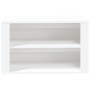 White plywood shoe cabinet 75x35x45 cm by vidaXL, Shoe racks and shoe organizers - Ref: Foro24-816896, Price: 45,99 €, Discou...