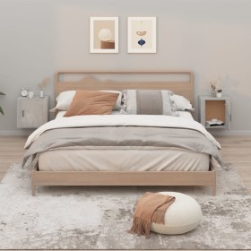 Wall bedside tables 2 pcs concrete gray 50x30x47 cm by vidaXL, Nightstands - Ref: Foro24-816873, Price: 67,74 €, Discount: %