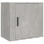 Mesitas de noche de pared 2 uds gris hormigón 50x30x47 cm de vidaXL, Mesitas de noche - Ref: Foro24-816873, Precio: 67,74 €, ...