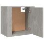 Mesitas de noche de pared 2 uds gris hormigón 50x30x47 cm de vidaXL, Mesitas de noche - Ref: Foro24-816873, Precio: 67,74 €, ...