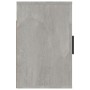 Mesitas de noche de pared 2 uds gris hormigón 50x30x47 cm de vidaXL, Mesitas de noche - Ref: Foro24-816873, Precio: 67,74 €, ...