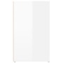 Glossy white plywood nightstand 50x36x60 cm by vidaXL, Nightstands - Ref: Foro24-816714, Price: 71,99 €, Discount: %