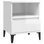 Nightstands 2 units glossy white 40x35x50 cm by vidaXL, Closets and storage - Ref: Foro24-821815, Price: 78,17 €, Discount: %