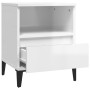 Nightstands 2 units glossy white 40x35x50 cm by vidaXL, Closets and storage - Ref: Foro24-821815, Price: 78,17 €, Discount: %