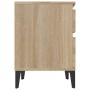 Oak Sonoma bedside table 40x35x50 cm by vidaXL, Lockers and storage cabinets - Ref: Foro24-821848, Price: 52,34 €, Discount: %