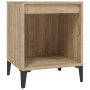 Sonoma oak nightstand 40x35x50 cm by vidaXL, Nightstands - Ref: Foro24-821880, Price: 42,29 €, Discount: %