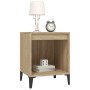 Sonoma oak nightstand 40x35x50 cm by vidaXL, Nightstands - Ref: Foro24-821880, Price: 42,29 €, Discount: %