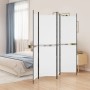 4-panel white fabric room divider screen 200x200 cm by vidaXL, Room dividers - Ref: Foro24-350230, Price: 36,77 €, Discount: %