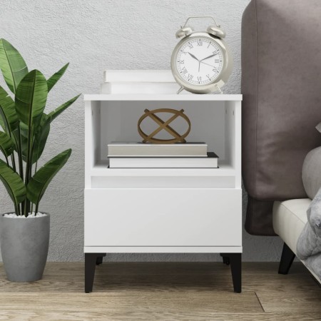 White nightstand 40x35x50 cm by vidaXL, Closets and storage - Ref: Foro24-821810, Price: 53,99 €, Discount: %