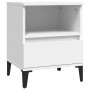 White nightstand 40x35x50 cm by vidaXL, Closets and storage - Ref: Foro24-821810, Price: 53,99 €, Discount: %