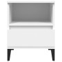 White nightstand 40x35x50 cm by vidaXL, Closets and storage - Ref: Foro24-821810, Price: 53,99 €, Discount: %