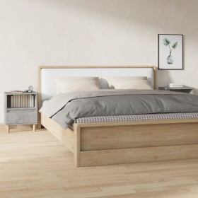 Bedside tables 2 units concrete gray 40x35x50 cm by vidaXL, Nightstands - Ref: Foro24-821803, Price: 67,69 €, Discount: %