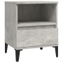 Gray concrete bedside table 40x35x50 cm by vidaXL, Closets and storage - Ref: Foro24-821818, Price: 54,29 €, Discount: %