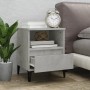 Gray concrete bedside table 40x35x50 cm by vidaXL, Closets and storage - Ref: Foro24-821818, Price: 54,29 €, Discount: %