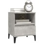 Gray concrete bedside table 40x35x50 cm by vidaXL, Closets and storage - Ref: Foro24-821818, Price: 54,29 €, Discount: %