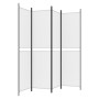 4-Panel Weißer Stoff Raumteiler 200x200 cm von vidaXL, Raumteiler - Ref: Foro24-350230, Preis: 36,77 €, Rabatt: %