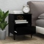 Two black bedside tables 40x35x50 cm by vidaXL, Closets and storage - Ref: Foro24-821813, Price: 93,93 €, Discount: %