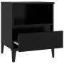 Two black bedside tables 40x35x50 cm by vidaXL, Closets and storage - Ref: Foro24-821813, Price: 93,93 €, Discount: %