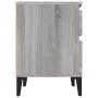 Nightstands 2 units gray Sonoma 40x35x50 cm by vidaXL, Lockers and storage cabinets - Ref: Foro24-821855, Price: 89,99 €, Dis...