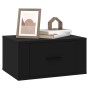 Wall-mounted bedside tables 2 units black 50x36x25 cm by vidaXL, Nightstands - Ref: Foro24-816843, Price: 83,16 €, Discount: %