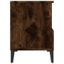 Mesita de noche roble ahumado 40x35x50 cm de vidaXL, Armarios y almacenamiento - Ref: Foro24-821820, Precio: 41,06 €, Descuen...