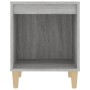 Gray Sonoma bedside table 40x35x50 cm by vidaXL, Nightstands - Ref: Foro24-821870, Price: 31,85 €, Discount: %